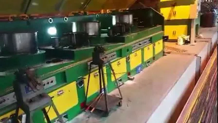 Máquinas de trefilação de fios para fabricação de pregos em linha reta